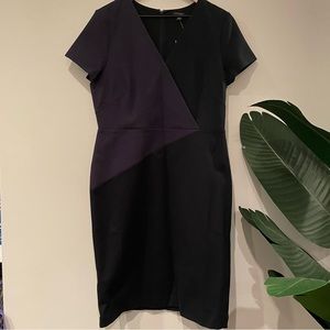 Colorblock Pencil Dress